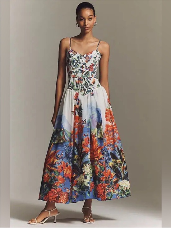 Anthropologie Dresses & Skirts - Anthropologie muse basque waist dress XS nwt
